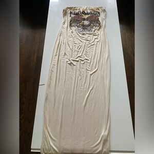 Fashion Nova Cream Maxi Dress